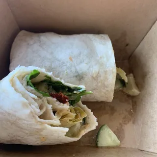 Mediterranean Vegan Wrap