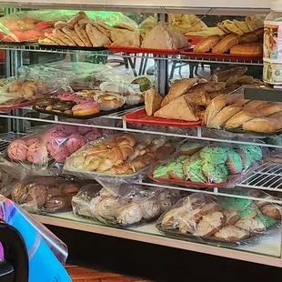 Full pastry case