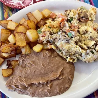 Machacado Plate Breakfast Plate