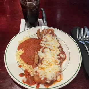 Fantastic Chicken Parmigiana Meal !!!