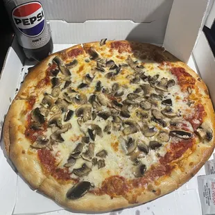 Fantastic Mushroom Pizza togo !!!