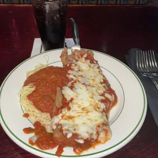 Fantastic Chicken Parmigiana Meal !!!