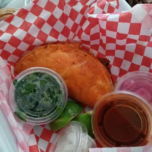 Quesotaco. Good grub and nice size