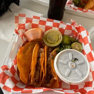 Quesabirria taco plate