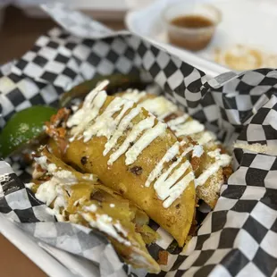 Chicken Quesa Taco 3 for $12