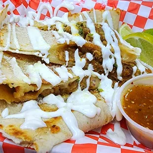 Quesadilla w/Chipotle Pineapple Pork