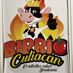 Birria sign