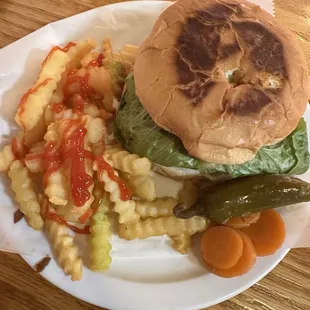 Hamburguesa con queso