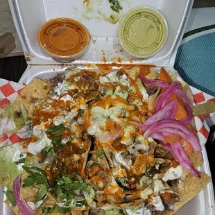 Beef nacho.