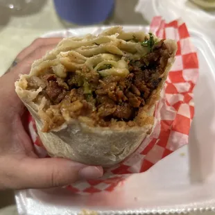 Magnolia Al Pastor Burrito