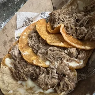 Birria Quesataco- $12 taco Tuesday