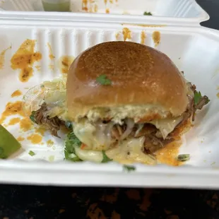 Birria Slider.