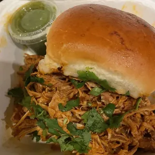 Chicken Birria Slider with Cheese