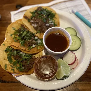 Birria trio ($12) 6/2023