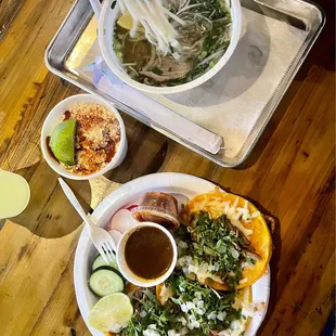 Birria Taco with cheese and corn in a cup.