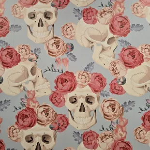 Bathroom wallpaper