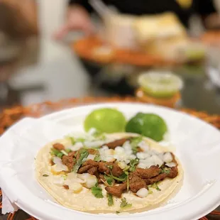 a plate of food