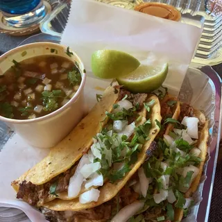 Birria taco dorado combo rev