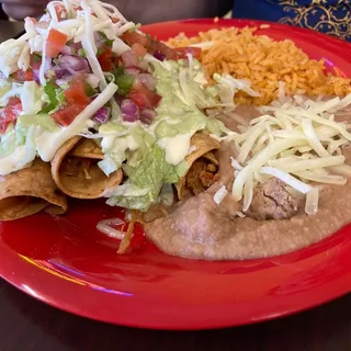 Flautas Plate