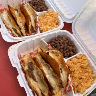Quesatacos plate