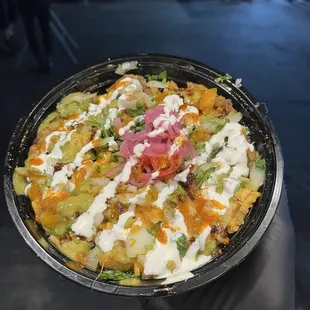 Loaded baked potato
