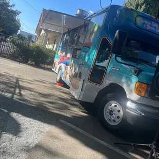 Taco truck - the front