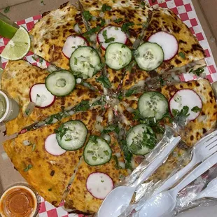 Birria pizza