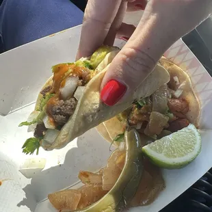 Tiny Carne Asada taco