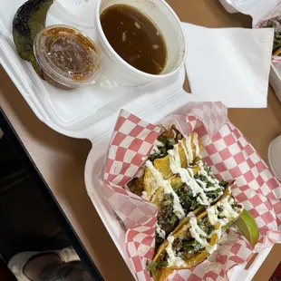 Birria, pork &amp; chicken FIRE