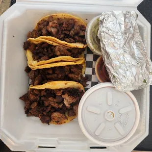 Carne asada taco