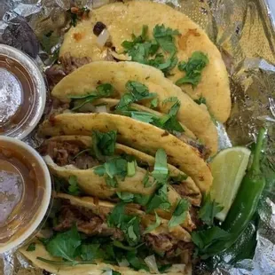 Tacos con todo