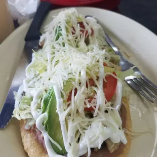 Huarache de buche!