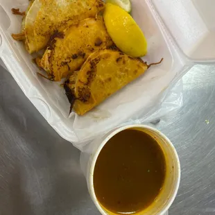 Chicken Birria Tacos (no onions)