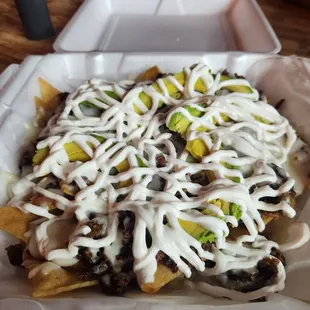food, nachos