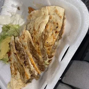 Beef Quesadillas