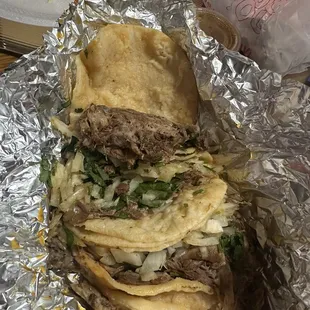 Taco de "birria"