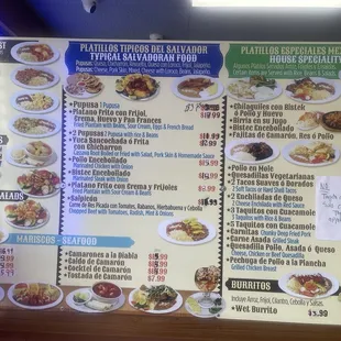 ramen and noodles, menu