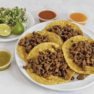 tacos, food