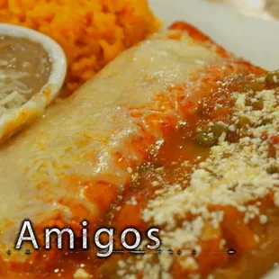 Dos Amigo, Enchilad y Chile relleno