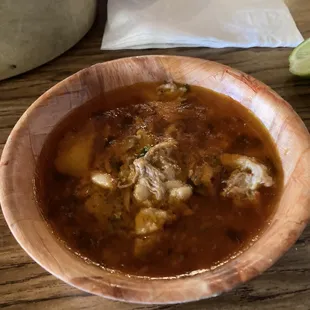 Bowl of grease from the birria bowl I removed.