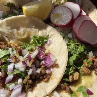 Tacos de Asada y pastor