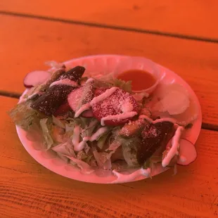 Really good shrimp empanada