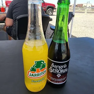 Soda's and aqua frescas