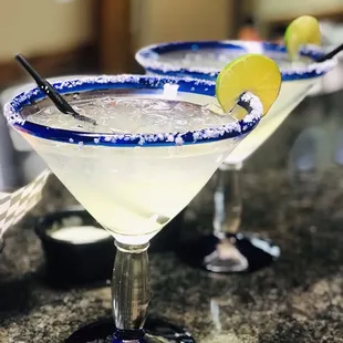 Top shelf Don Julio Margaritas are here! Yay!!! :)'