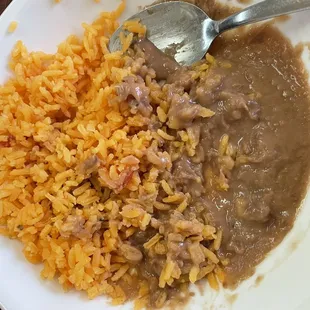 Mexican rice &amp; beans