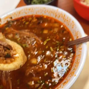 Small Barbacoa de Res bowl