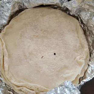 Fresh tortilla