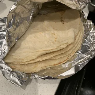 Home made tortillas