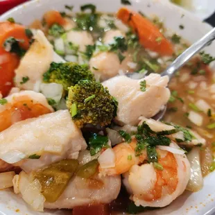 Fish and Shrimp Soup