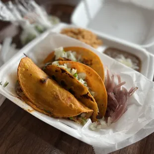 3 Taco Combo Plate